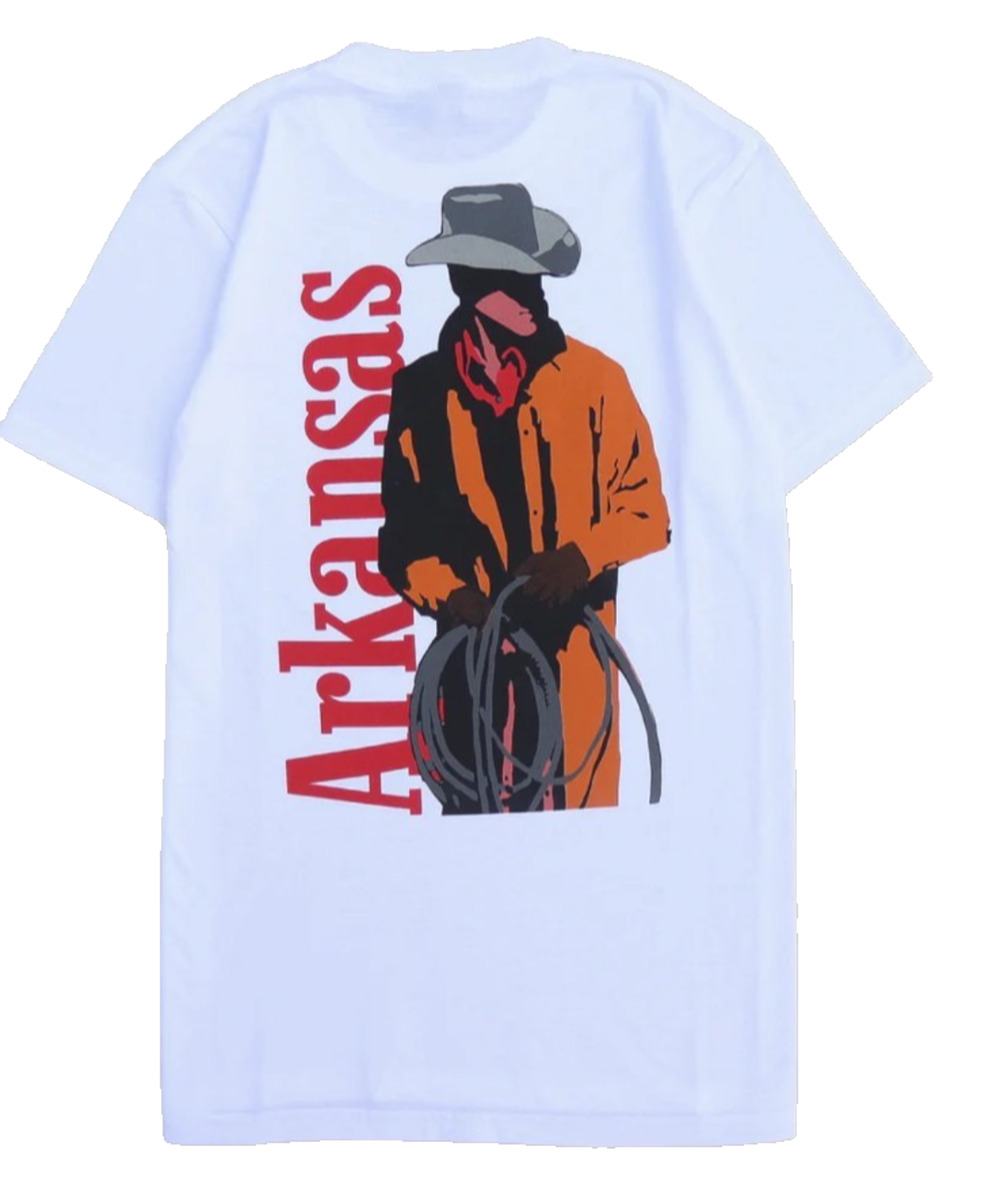Back to Vida Marlboro Cowboy Arkansas Cotton TShirt Rodeo Western Festival Med
